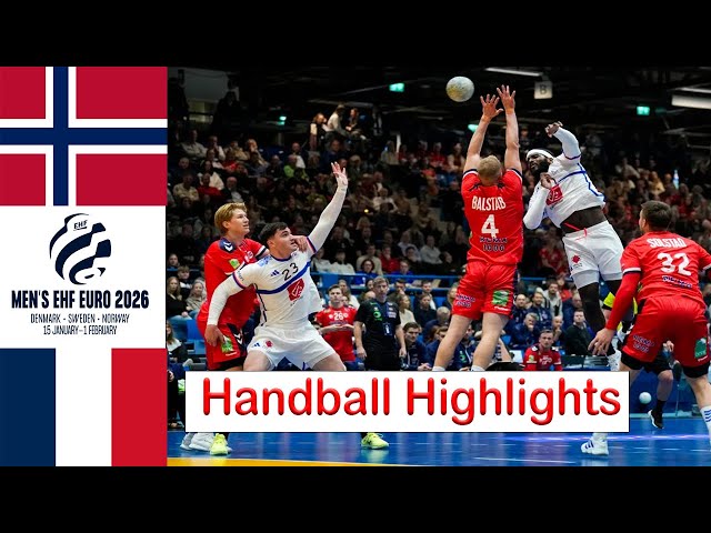 Norway Vs France Handball Highlights EHF Euro Cup 2026