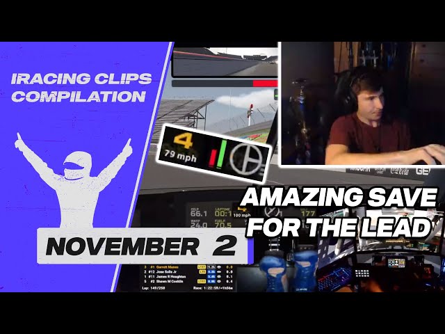 November 2 | iRacing Clips Compilation