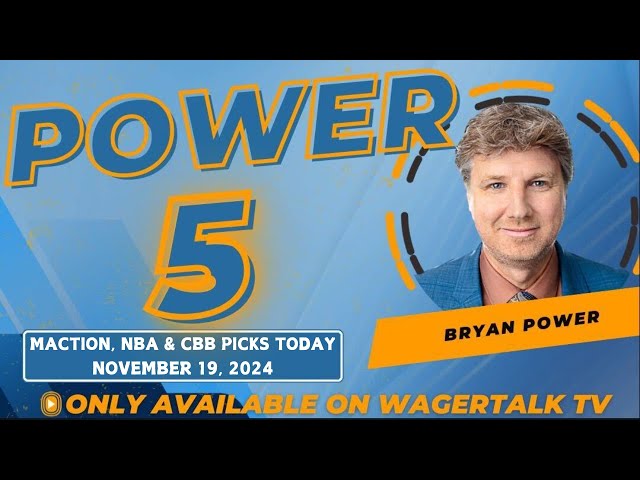 Tuesday College Football Picks | NBA Picks Today | College Basketball Bets | Power 5 for 11/19/24