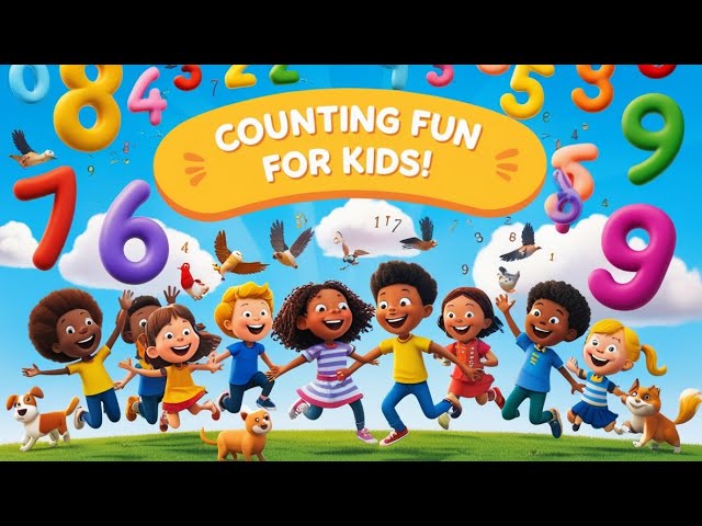 🎶 Counting Song for Kids | Fun, Easy Numbers Song for Children to Learn 1-10