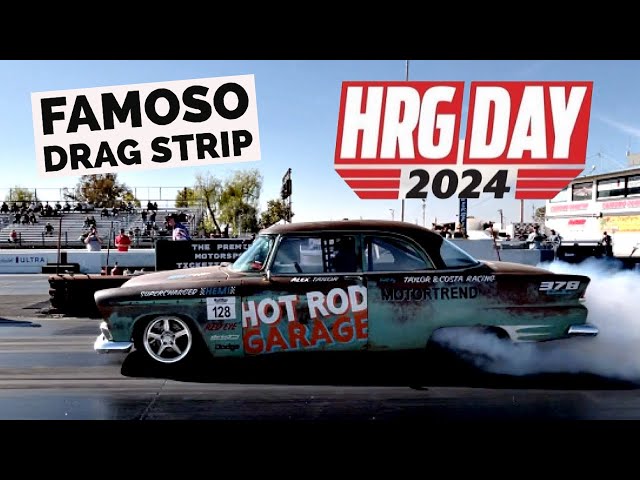 Hot Rod Garage Day at Famoso drag strip!