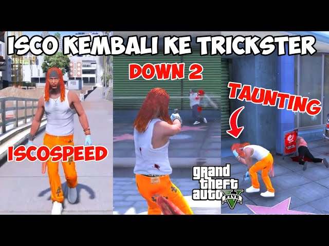 KEMBALI KE TRICKSTER JADI ISCOSPEED !! LANGSUNG PERANG !! TAUNTING IS BACK WKWK !! - GTA 5 ROLEPLAY