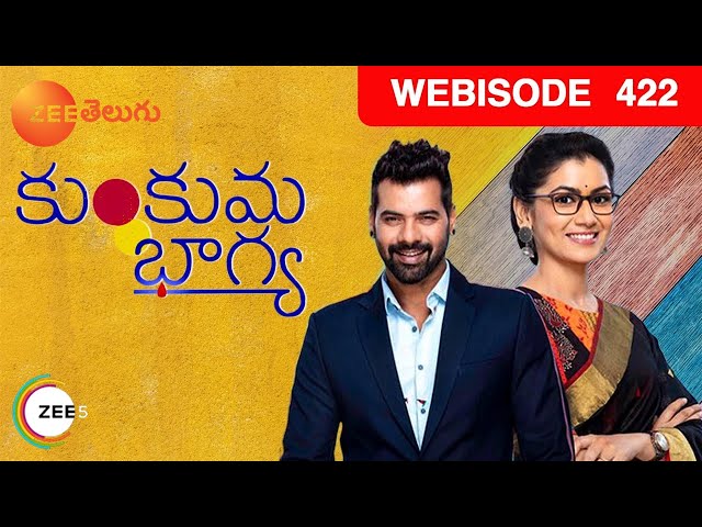 Is Nikhil crossing his limits? - Kumkuma Bhagya |Telugu TV Serial |Webisode 422 | Sriti | Zee Telugu