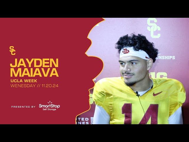 USC QB Jayden Maiava | Wednesday of UCLA Week