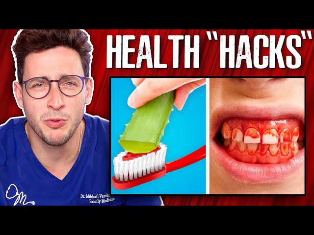 Doctor Reacts To Bizarre Health "Hack" Videos