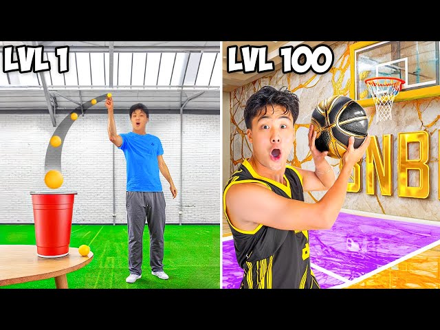 Impossible Trickshots From Level 1 to Level 100!