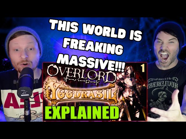 OVERLORD - World Of Yggdrasil Explained ( REACTION )