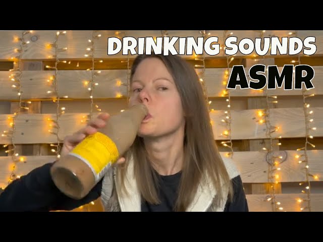 ASMR DRINKING SOUNDS | CHOCOLATE MILK | NO TALKING