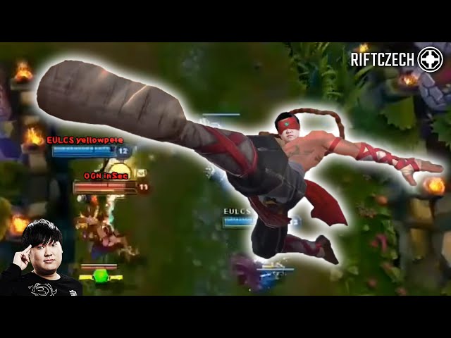 INSEC LEE SIN KOMBO: Legendární play slepého mnicha, který musí zvládat každý profík | PLAYCHECK