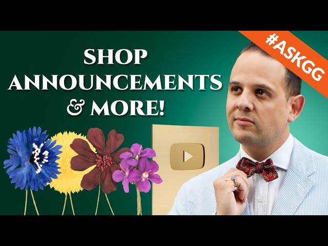 Livestream: Shop Announcements & More! #AskGG