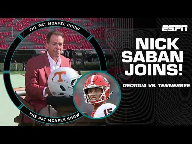 Could Georgia vs. Tennessee be an ELIMINATION game?! 👀 Nick Saban talks CFP 🔥 | The Pat McAfee Show