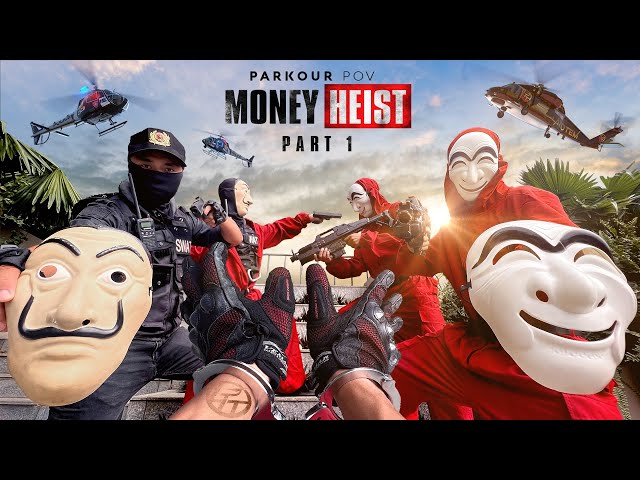 Parkour MONEY HEIST vs POLICE Part 1 (GoPro POV Movie) 1 Hour