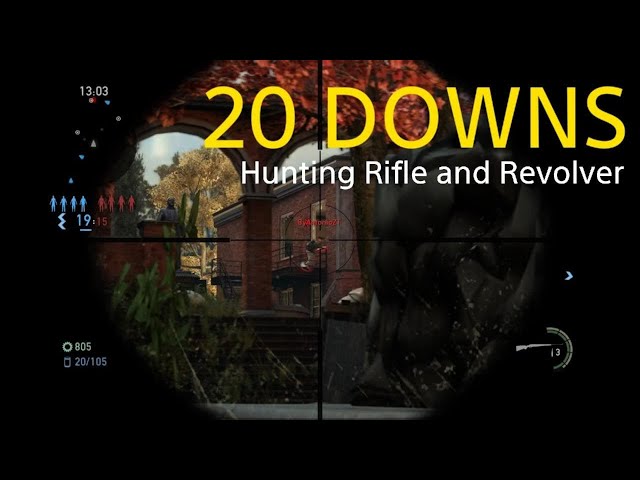 20 DOWNS using Hunting Rifle and Revolver | The Last of Us Remastered 2024 PS5