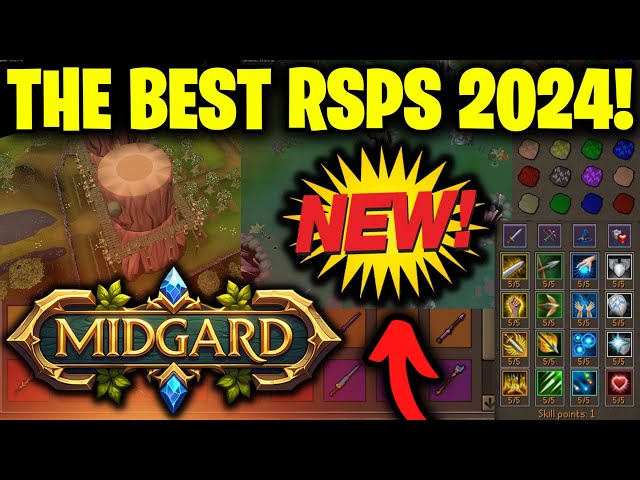 Midgard RSPS : #1 RSPS RELEASE OF 2024! NEW RSPS ANNOUNCEMENT! VERY CONTENT PACKED! FEBRUARY 17TH!