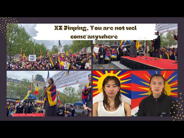 Xi jinping you are not welcome in France 🇫🇷 #europe  Tibetan