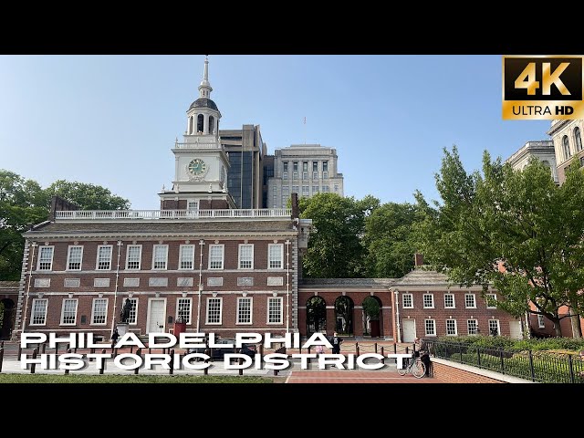 Ultimate Philadelphia Historic District Walk | Early Morning Philly Walking Tour [4K]