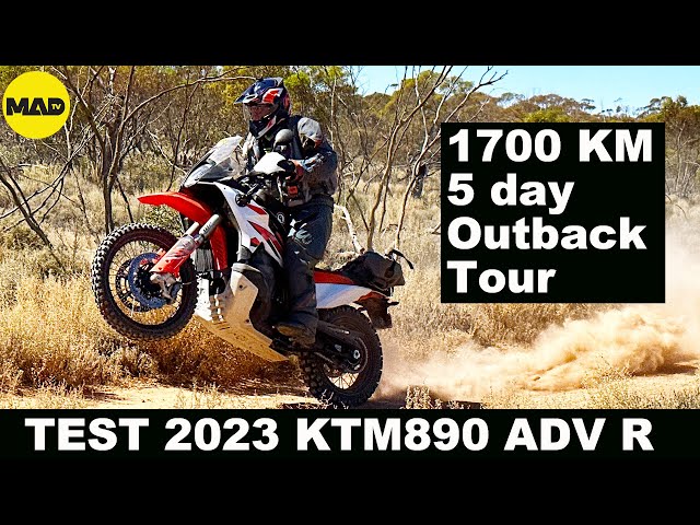 Test Review | 2023 KTM890 Adventure R - Australian Outback