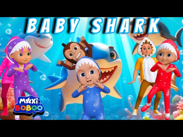 Baby Shark DoDo | FUNNIEST PART | MaxiBoBoo Nursery Rhymes & Kids Songs