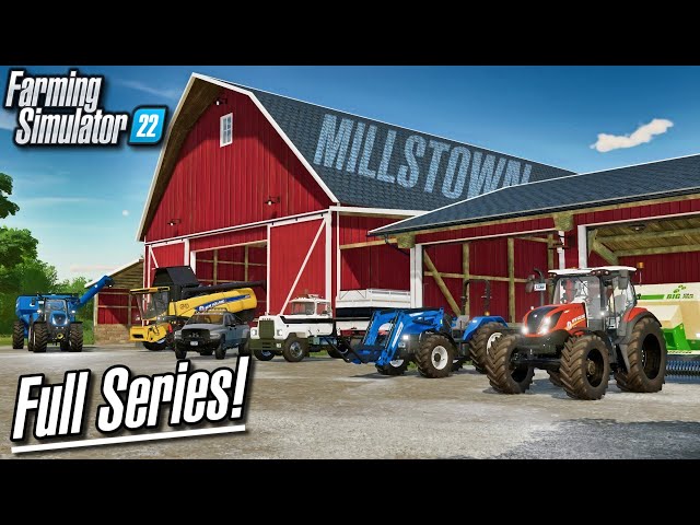 Millstown, USA - Extended Let's Play - Full Series | Farming Simulator 22