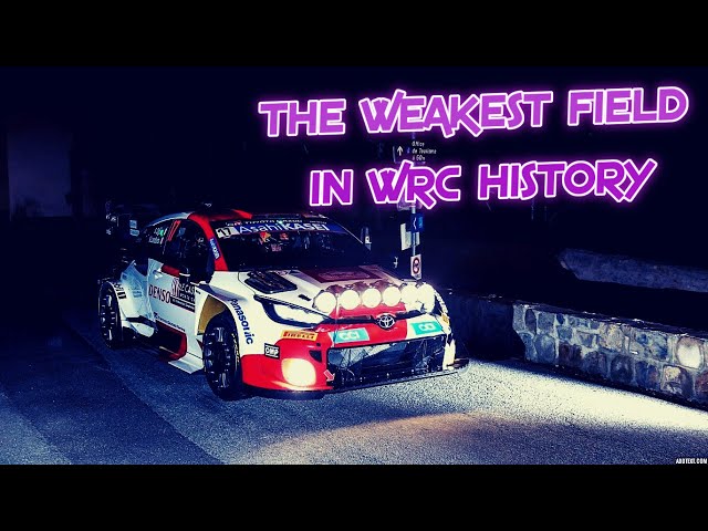 World Rally Championship 2023 - The Weakest Field In WRC History