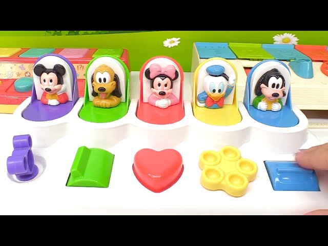 Learn with Mickey Mouse Pop Up Pals! | Preschool Learning Videos