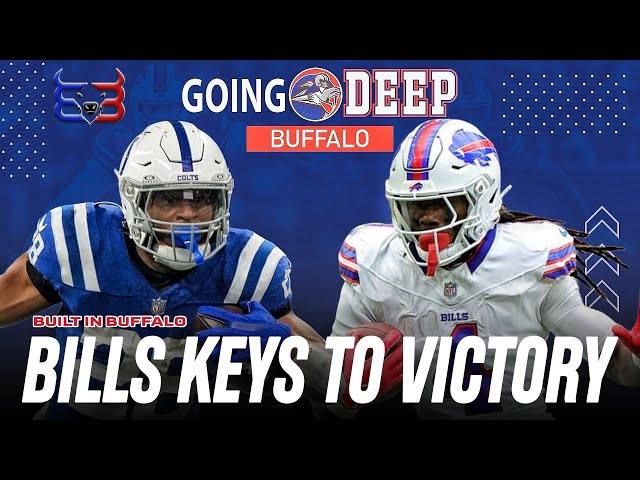 Buffalo Bills KEYS TO VICTORY in Indianapolis - Going Deep Podcast