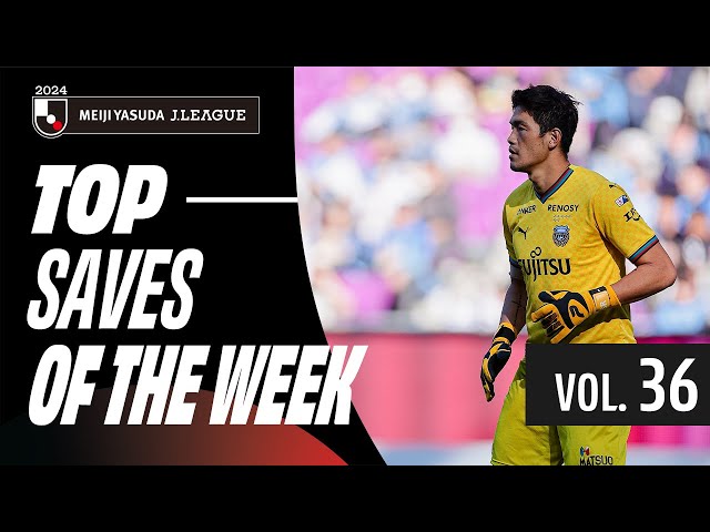 Unbelievable Saves! | 2024 J.LEAGUE Top Saves | Vol. 36