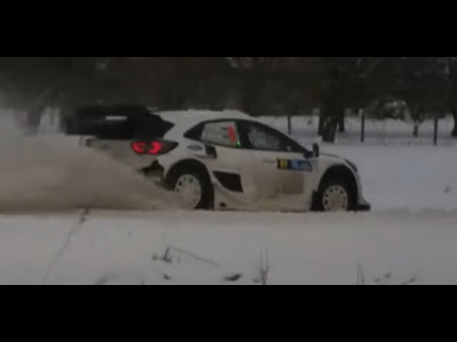 ►OTT TÄNAK - MARTIN JÄRVEOJA OTEPÄÄ TALVERALLI 04.02. 2023 ESTONIA FORD PUMA RALLY 1 WRC VIDEO HD