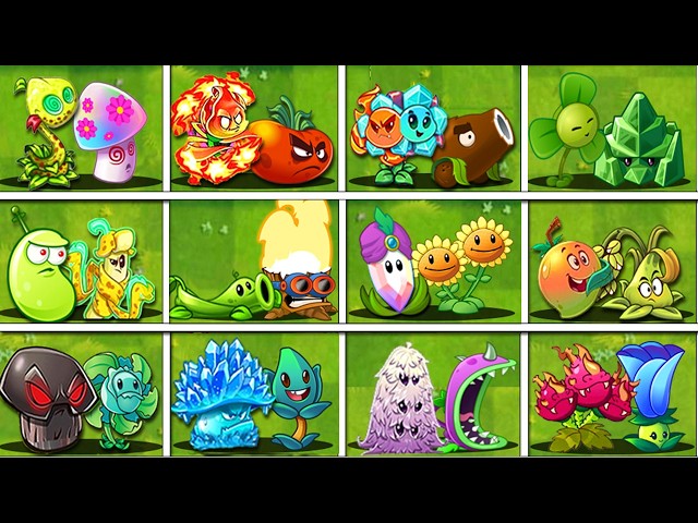 Random 20 Best Pair Team Plants Vs All Team Zombies - Who Will Win? - Pvz 2 Team Plant Battlez