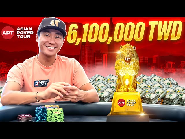 FINAL TABLE w/ $195,000 (6.1 Million TWD) For FIRST! (Part 2) | Rampage Poker Vlog