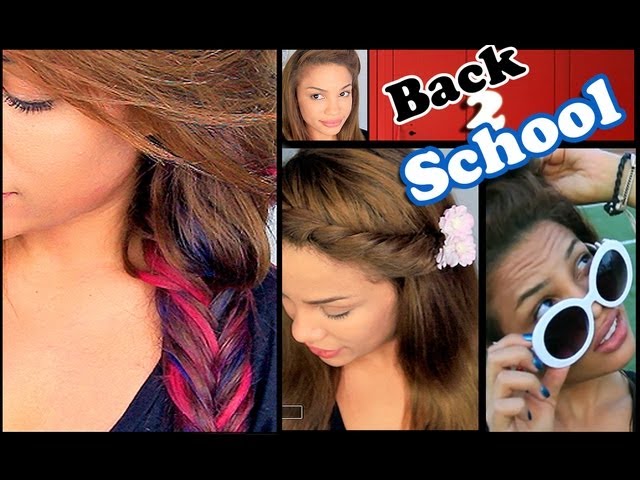 6 Easy Back to School Hairstyles!  | AndreasChoice