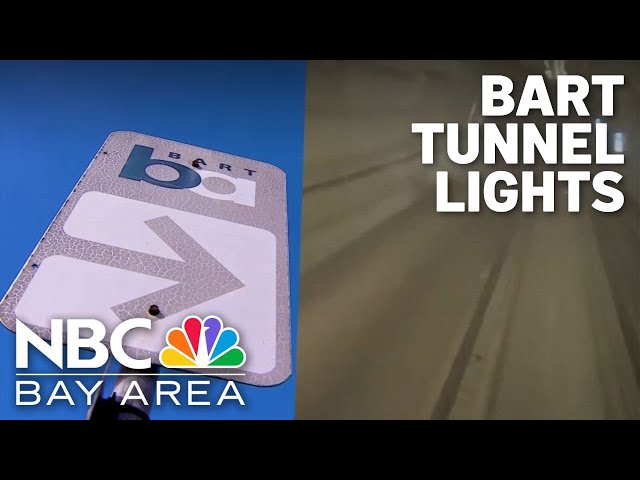 BART's tunnel lights left uninstalled for years