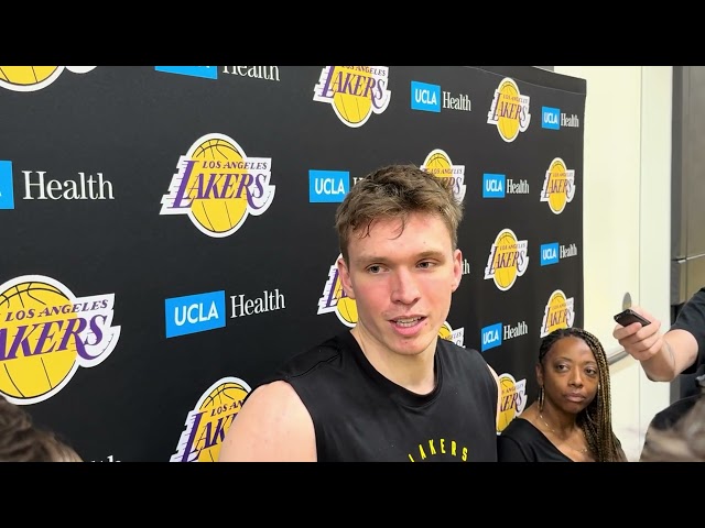 Dalton Knecht On NBA debut, Snoop Dogg’s nickname At Lakers Practice