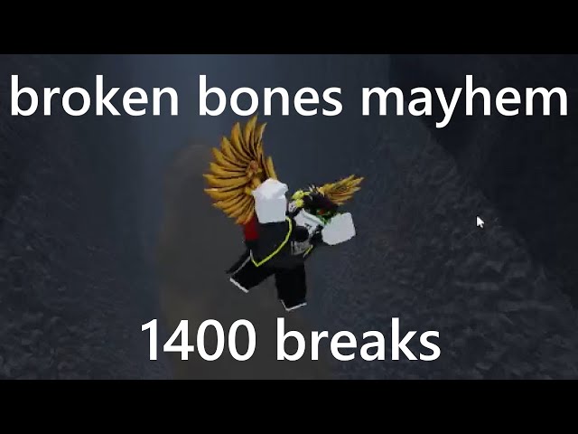 broken bones mayhem in roblox is painful