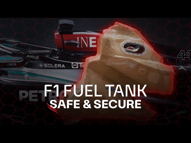 Unseen Safety: The F1 Fuel Tank's Critical Role in Protecting Drivers | Safe & Secure x Crowdstrike