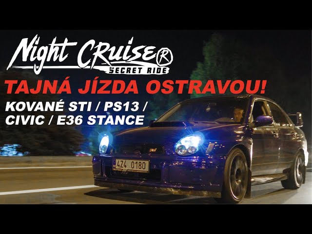 Secret ride around Ostrava, Czech Republic! |  Night Cruise Secret Ride