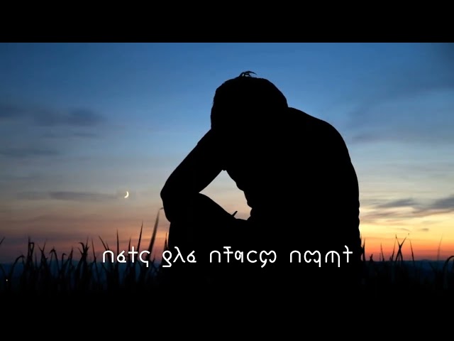 LIL ROBA  - HASAB  | ሀሳብ | OFFICIAL MUSIC LYRICS New Ethiopian Sad Song