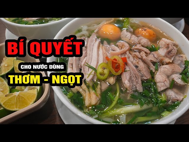 PHỞ GÀ BẢO PHÚC | BẬT MÍ CÁCH TẠO NƯỚC PHỞ GÀ THƠM NGỌT của nàng dâu được mẹ chồng yêu mến