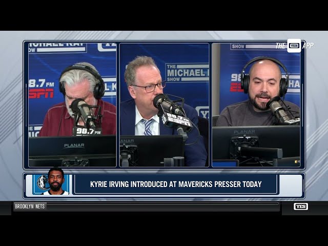 The Michael Kay Show react to Kyrie Irving's first Press Conference in Dallas