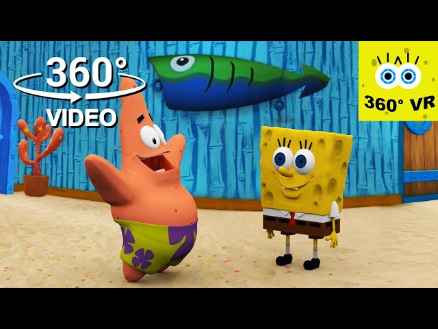 SpongeBob 360° VR | Big Pink Loser