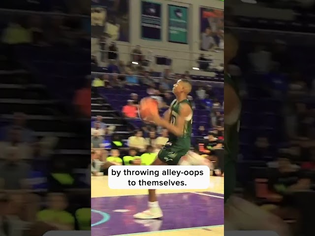 He wore the Gatorade towel as a cape in City of Palms dunk contest 👀 🏀 #shorts