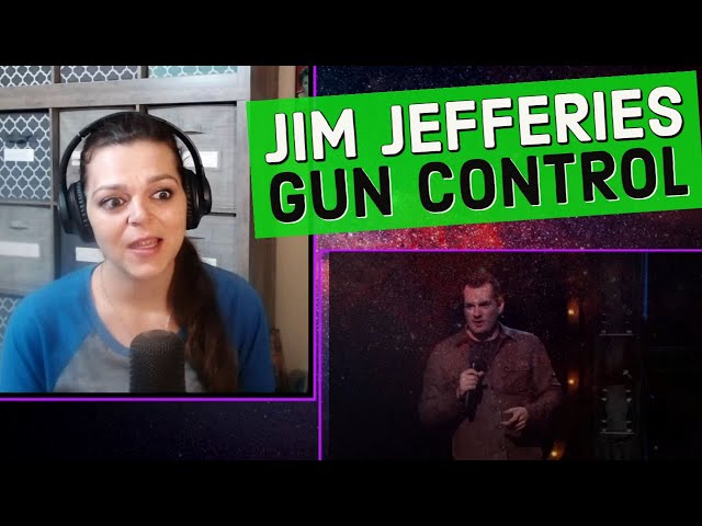 First time watching:  Jim Jefferies  ~  Gun Control    (REACTION)