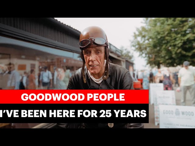 GOODWOOD PEOPLE: Meeting the actor who has worked at Goodwood Revival for 25 Years!