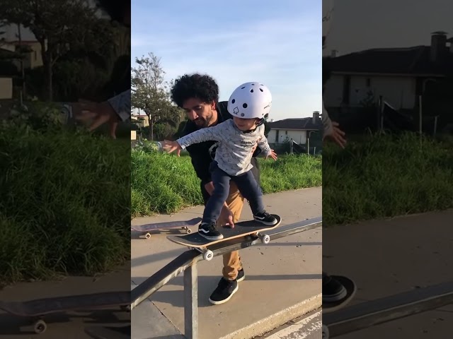 3 YEAR OLD INSANE SKATE SKILLS!