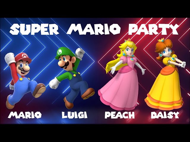 Super Mario Party - All Minigames (Master CPU)