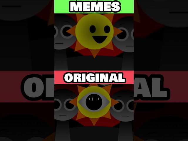 Incredibox Sprunki Omega Memes VS OG Sprunki 😭 *HORROR VERSION*