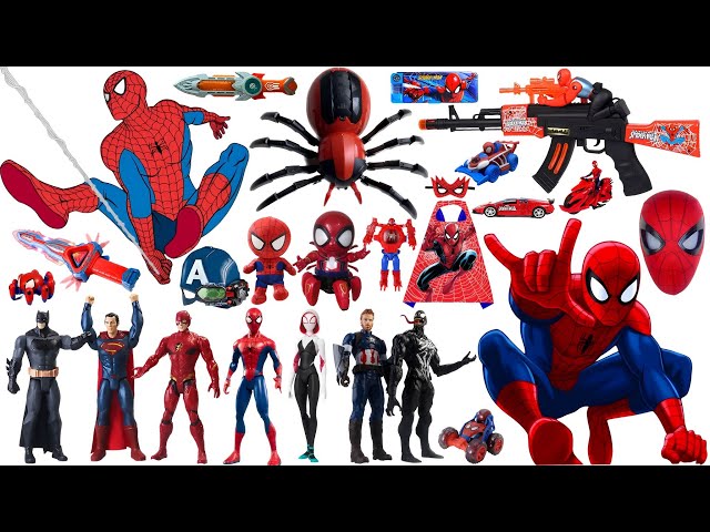 Marvel Popular Toy Collection | Spider Man Action Doll | Marvel Toy Gun Collection unboxing