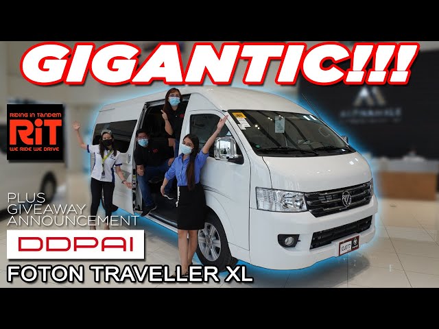 Foton Traveller XL : Budget Van : 19 seater