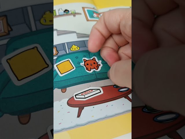 Let's Decorate | Toca Life Stickers #shorts #tocaboca #tocalifeworld #satisfying