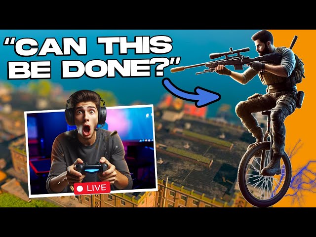 Unicycle Sniping: The Hardest Warzone Challenge